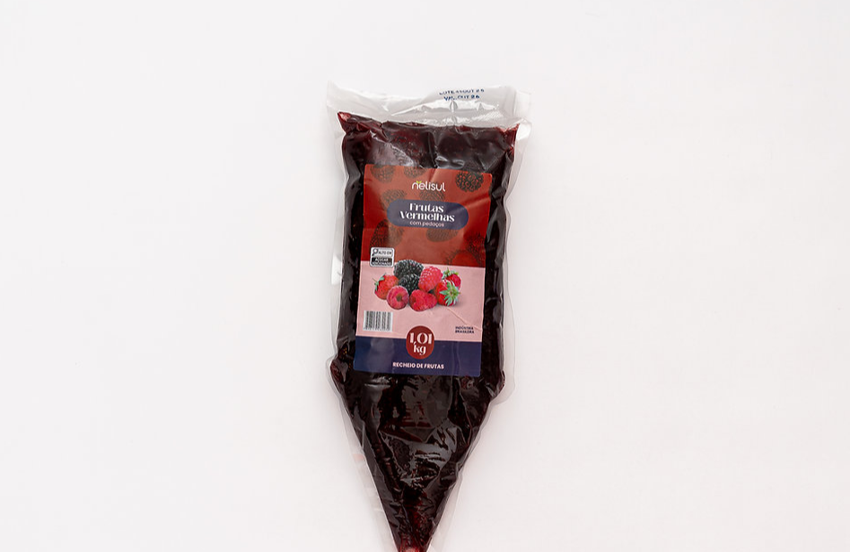 RECHEIO DE FRUTAS VERMELHAS BISNAGA 1,01